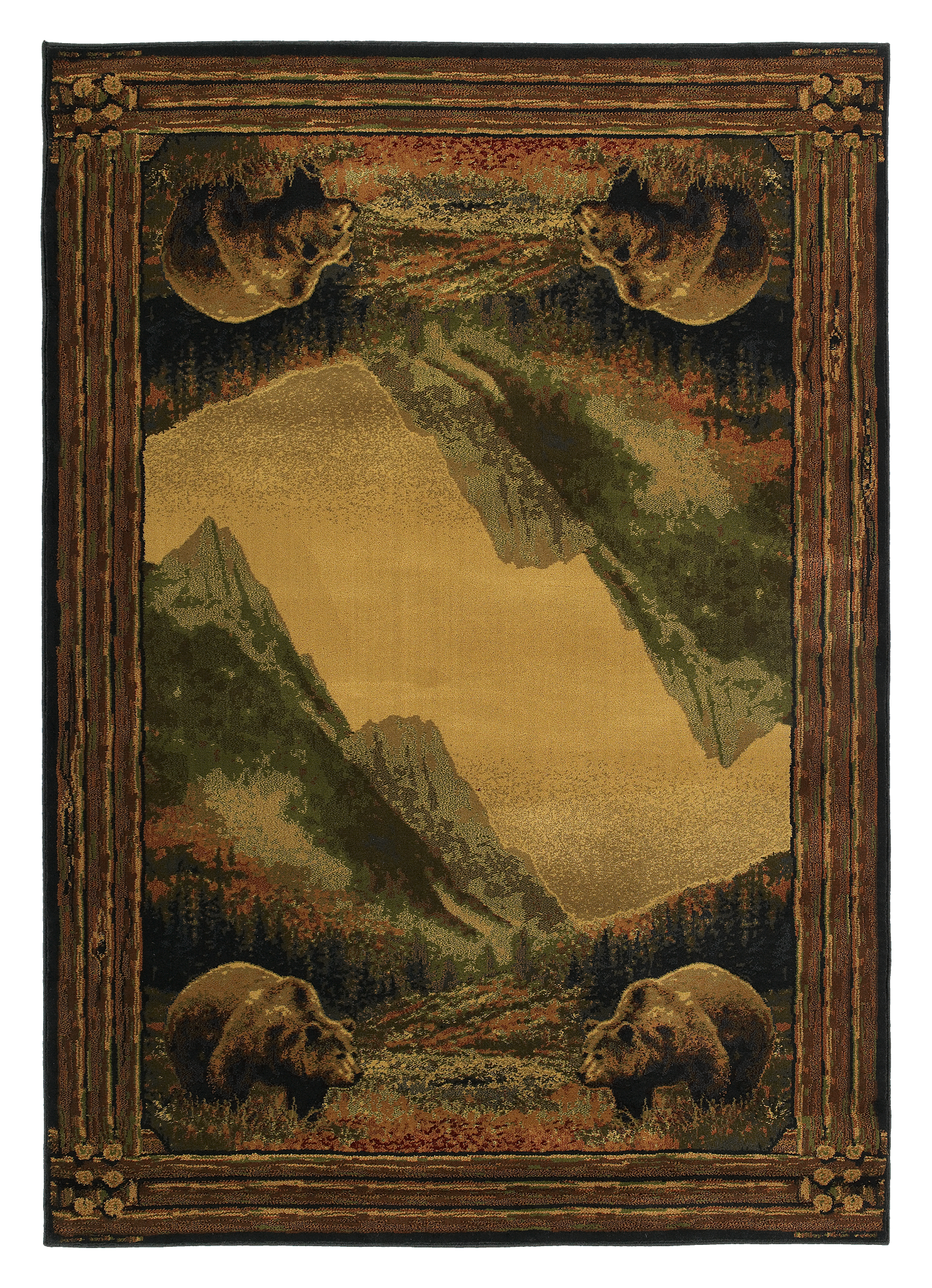 Lodge-Themed Area Rugs - Grizzly Mountain | Cabela's